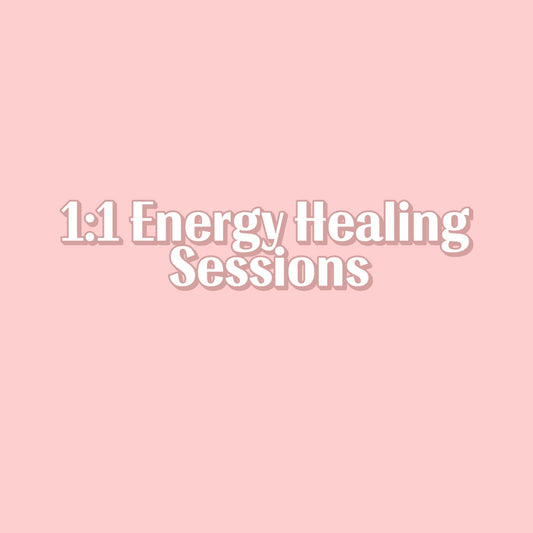 1:1 Energy Healing Sessions