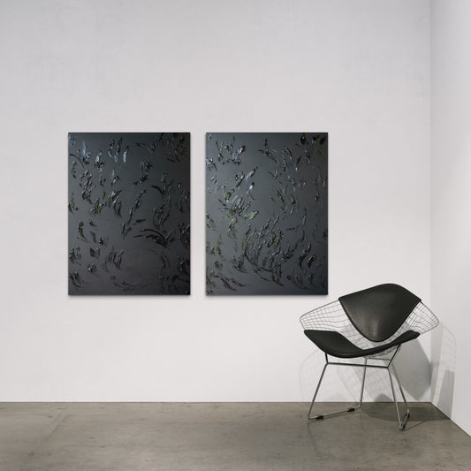 black aesthetic. black interior design, black paintings, texture art, minimalism art. minimal art